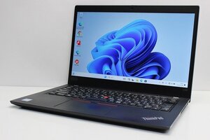 1円スタート ノートパソコン Windows11 WPS office搭載 Lenovo ThinkPad X390 第8世代 Core i5 SSD256GB メモリ8GB カメラ 13.3インチ