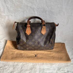 △Louis Vuitton ルイヴィトン ミニボストンバッグ モノグラム スピーディ25 VI1902/M41528 PVC×レザー 保管袋付き/管理1219A32-01260001