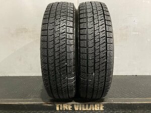 【ほぼ未走行】BS BRIDGESTONE BLIZZAK VRX2 155/65R14 14インチ スタッドレス 2本 22年製 ピクシスエポック デイズ N-BOX等　(MTN442)