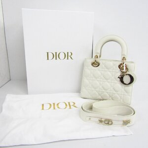 Dior ディオール カナージュ レディディオール 2way BAG ハンドバッグ M05650NGE ▼SB5406