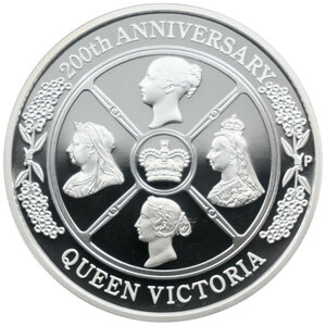2019年 オーストラリア 1ドル 銀貨 ヴィクトリア女王 生誕200周年記念 大型銀貨