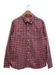 L.L.Bean◆長袖シャツ/XL/コットン/RED