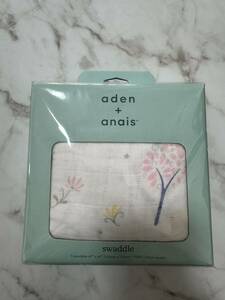 aden&anais エイデンアンドアネイ モスリン フラワー 花柄 ベビー おくるみ ガーゼ 新品