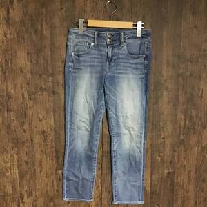 A312◇AEO JEANS | アメリカンイーグルオリジナルズ デニムジーンズ ライトブルー サイズ165/90A