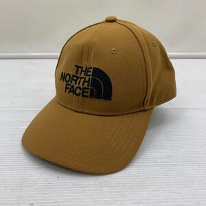 I ☆極美品☆ THE NORTH FACE ノースフェイス TNF キャップ ロゴ NN02135 キャメル ブラウン 帽子 アウトドア ファッション