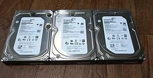 シーゲート8TB×3（24TB） ［Archive HDD 8TB］ Seagate ST8000AS0002 8TB/5900rpm/128MB/6Gbps　中古