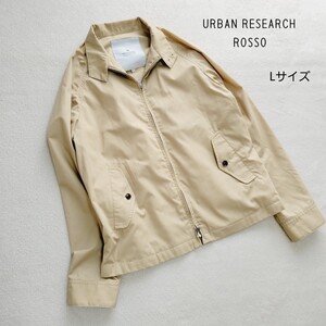 メンズコート(TCウェザースイングトップブルゾン)／アーバンリサーチ ロッソURBAN RESEARCH ROSSO　ベージュ　春服　スプリングコート