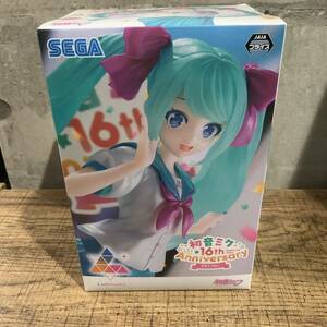 未開封品 セガ Luminasta 初音ミク 16th Anniversary KEI ver.