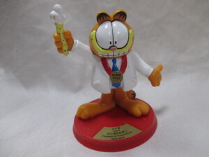 即決★Garfield ガーフィールド　フィギュア　PVC　台付き☆ノーベル賞　Nobel prize/USA キャラクター　アメトイ