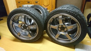 yokohama advan racing tc-4 7.5j pcd100 ＋50 5穴 17インチ 4本 ケンダka20a 215/45r17 zc6 brz zn6 ft86 zc8 zn8 車検対応 ホイール