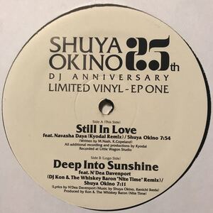 Shuya Okino / 25th Dj Anniversary Limited Vinyl EP 1, 2！！激レア2枚セット