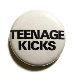 25mm 缶バッジ UNDERTONES アンダートーンズ TEENAGE KICKS