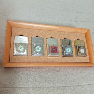 ZIPPO タイムライト ５セット 時計可動