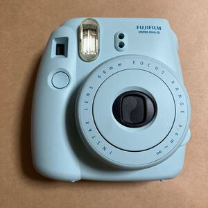 ジャンク品 FUJIFILM instax mini 8 富士フィルム チェキ インスタントカメラ Cheki 水色 パステルブルー ジャンク