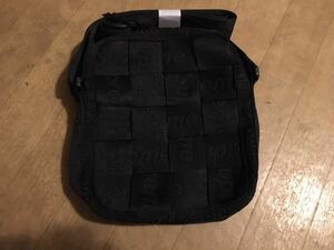 新品未使用 23ss SUPREME Woven Shoulder Bag black ウーブン ショルダーバッグ ブラック シュプリーム