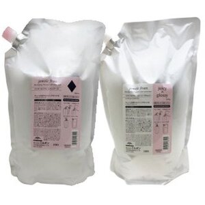 【お買い得品】 ミルボン ダイヤ ジューシーグロッシー ＋ 詰替・業務用セット 2500ｍｌ D 2500ｇ トリートメント ジ