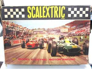 未使用品！　1960年代　ビンテージスロットカー　Scalextric Regd MODEL ELECTRIC MOTOR RACING 50セット