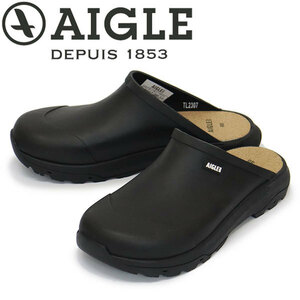 AIGLE (エーグル) ZZHS065 CORLAY M ラバー サボ ユニセックス クロッグシューズ 004 BLACK AGL057 40-約25.0cm