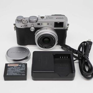 ■8500ショット■ FUJIFILM X100F シルバー ■極上品■