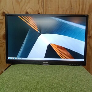 23.6インチ液晶モニター PHILIPS 243V5QHABA/11 【スタンド無】2019年製⑫