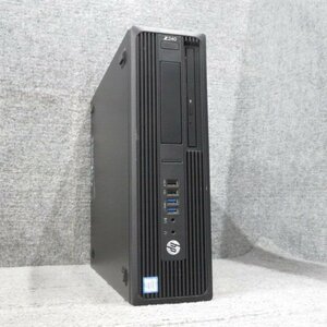 HP Z240 SFF Workstation Xeon E3-1230 v5 3.4GHz 8GB DVDスーパーマルチ nVIDIA QUADRO P600 ジャンク A60422