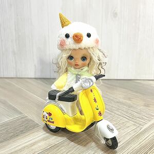 ＊きりこれ＊ ドール用 ブライス プチブライス アウトフィット スクーター バイク ミニチュア Blythe