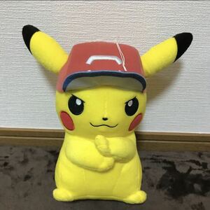 ポケットモンスターピカチュウぬいぐるみ帽子25×20