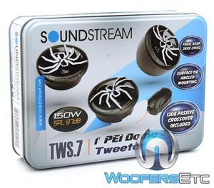 ■USA Audio■サウンドストリーム Soundstream TWS.7 25mm Max.110W セット ●税込