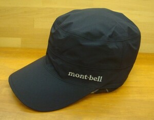 新品mont-bell(モンベル) メドー ワークキャップ ブラック(BK) M (56～58cm)