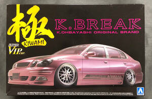 即決@中古絶版模型堂 アオシマ 1/24 K-BREAK 16 アリスト 後期 タイプV トヨタ JZS161 スーパーVIPカー極 ケイブレイク Kブレイク