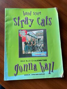 ★ ストレイキャッツ ごーいん DOWN TOWN 楽譜 STRAY CATS gonna ball ブライアンセッツァー バンドスコア 