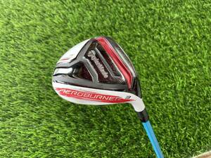 送料無料!!■TaylorMade AERO BURNER 3W 15度 S-TRIXX VALMER BBX-F04■テーラーメイド FW エアロバーナー エストリックスバルマー