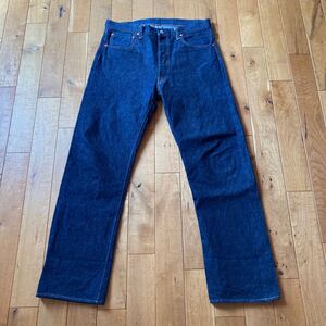 WAREHOUSE DENIME 220 ウエアハウス ドゥニーム 美中古 濃紺 デニムパンツ