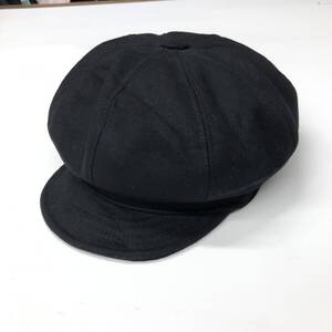 USA製 ユナイテッドアローズ別注 ニューヨークハット NEW YORK HAT ウール SPIT FIRE キャスケット ブラック Lサイズ 3238-343-1435