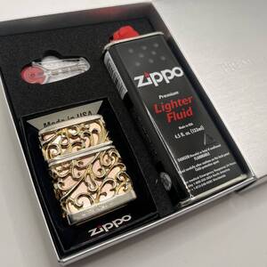 Metal Jacket メタルジャケット アラベスク zippo