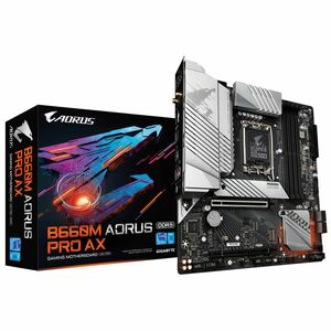 GIGABYTE B660M AORUS PRO AX Rev.1.x マザーボード Micro-ATX Intel B660チップセット搭