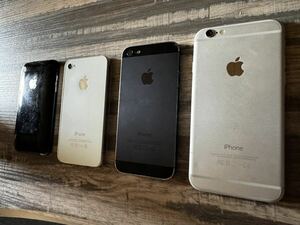 iPhone 3, 4, 5, 6 セット。ジャンク品 コレクター向け。