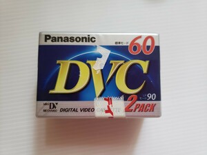 Panasonic ミニDV カセットテープ 2本セット　生産終了