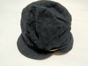 定価¥9000 muak ダブルブリム キャップ cap 帽子 ハット 黒 ブラック カジュアル レディース メンズ ファッション アクセサリー カシラ