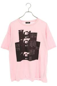 ラフシモンズ RAF SIMONS 19SS 191-122 サイズ:M フロントプリントTシャツ 中古 BS99