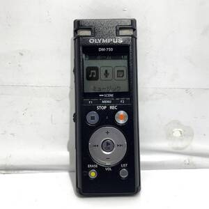 (志)【美品/動作品】OLYMPUS/オリンパス ボイスレコーダー DM-750 ICレコーダー 録音 voicetrek 内蔵メモリー4GB 会議 USB (o)0217F