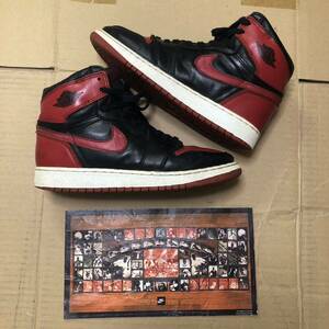 1994年ジョーダン1 エアジョーダン1 ブレッド　Air jordan 1 Bred Micheal jordan