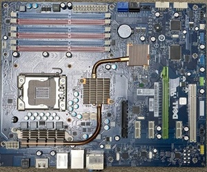 【ジャンク品】DELL studio XPS 435t/9000用マザーボード 0X501H Intel X58 Express/LGA1366【2GBメモリ×３個付】