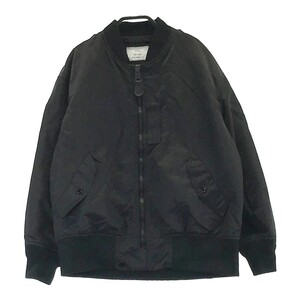 【美品】HYKE ハイク 17373 TYPE L-2A JACKET フライトジャケット ブラック系 1 [240101317332] レディース