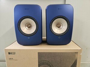 美品 KEF LSX II ワイヤレススピーカー コバルトブルー　