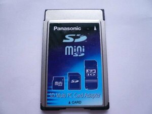 Panasonic　SDマルチ PCカードアダプター　BN-SDMAAP3