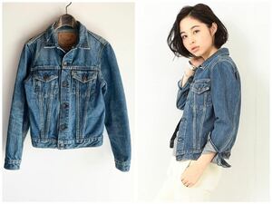 orSlow BEAMS BOY 60s DENIM JACKET オアスロウ リーバイス3rd型Gジャン サイズ1 S相当 ウォッシュドインディゴ デニムジャケット 春秋