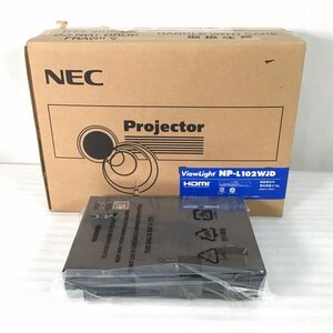 【未使用中古品】 日本電気 / NEC ViewLight データプロジェクター NP-L102WJD ビジネス(業務用) 2016年製 DLP 1000ルーメン 30018043