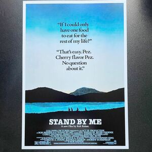 映画ポスター『スタンド・バイ・ミー』（Stand by Me） 1986年 A3ポスター★スティーヴン・キング/ベン・E・キング/PEZ/ペッツ