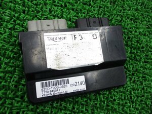 スピードトリプル1050 ECU トライアンフ(TRIUMPH) 純正 中古 バイク 部品 ECM タイガー1050 機能的問題なし そのまま使える 車検 Genuine